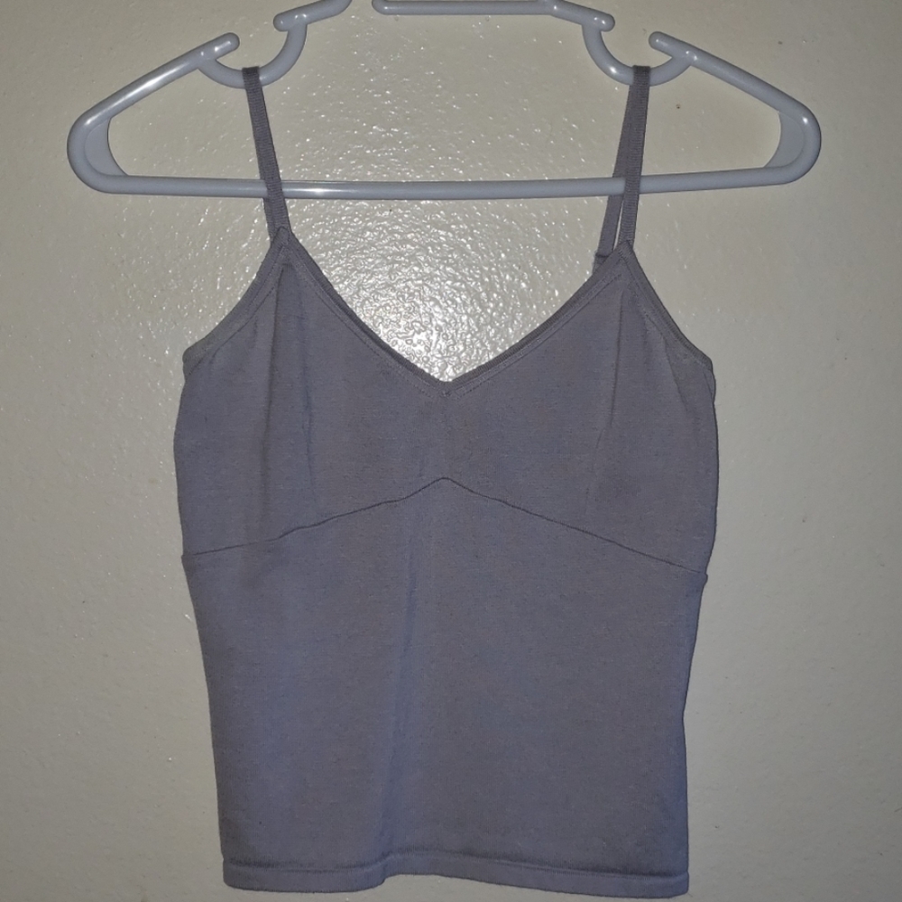 Anthropologie lavender easel tank